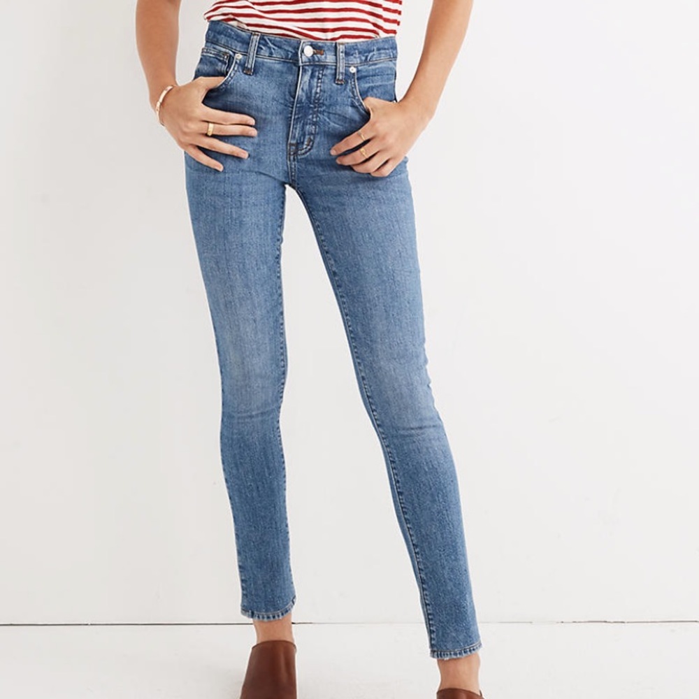 Madewell TALL 9” Mid-rise skinny jeans